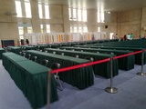 1.8米长绿色会议桌
